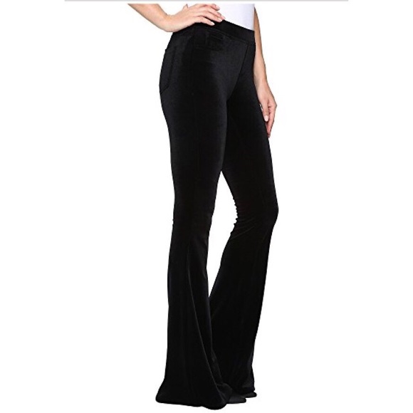 blank nyc velvet flare pants